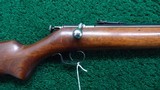 WINCHESTER MODEL 67 SINGLE SHOT RIFLE IN CALIBER 22 S, L AND LR