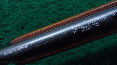 REMINGTON SPORTMASTER MODEL 341 BOLT ACTION RIFLE - Image 11 of 18