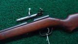SEARS RANGER M34 BOLT ACTION SINGLE SHOT RIFLE CHAMBERED IN 22 S, L, or LR - 2 of 19