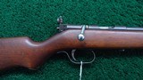 SEARS RANGER M34 BOLT ACTION SINGLE SHOT RIFLE CHAMBERED IN 22 S, L, or LR