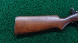 SEARS RANGER M34 BOLT ACTION SINGLE SHOT RIFLE CHAMBERED IN 22 S, L, or LR - 17 of 19
