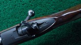 PRE-64 WINCHESTER MODEL 70 RIFLE IN 22 HORNET - 8 of 19