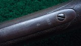 VERY SCARCE SPRINGFIELD TRAPDOOR MODEL 1869 RIFLE CONVERTED TO A LINE THROWING GUN - 14 of 25