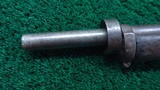 VERY SCARCE SPRINGFIELD TRAPDOOR MODEL 1869 RIFLE CONVERTED TO A LINE THROWING GUN - 20 of 25