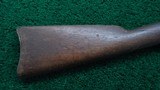 VERY SCARCE SPRINGFIELD TRAPDOOR MODEL 1869 RIFLE CONVERTED TO A LINE THROWING GUN - 23 of 25
