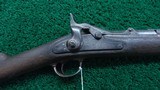 VERY SCARCE SPRINGFIELD TRAPDOOR MODEL 1869 RIFLE CONVERTED TO A LINE THROWING GUN - 2 of 25