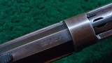 DESIRABLE WINCHESTER MODEL 1892 RIFLE IN 38 WCF CALIBER - 6 of 21