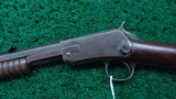 WINCHESTER MODEL 1890 PUMP ACTION RIFLE IN 22 WRF - 2 of 24