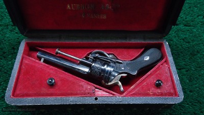 ENGRAVED PINFIRE FRENCH REVOLVER - Image 11 of 14