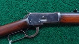 WINCHESTER MODEL 1892 FULL OCTAGON RIFLE IN 25-20