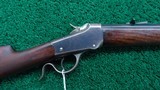 *Sale Pending* - WINCHESTER MODEL 1885 LOW WALL RIFLE IN 25-20 SS CALIBER - 1 of 21