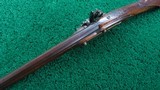 MALCOLM W. LEWIS FLINTLOCK AMERICAN LONG RIFLE IN CALIBER 38 - 4 of 23