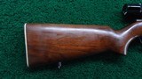 WINCHESTER MODEL 75 BOLT ACTION TARGET RIFLE CHAMBERED IN 22 LONG RIFLE - 21 of 23