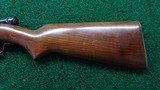 VERY NICE TUBE FEED SEMI-AUTOMATIC WINCHESTER MODEL 74 RIFLE IN 22 LR - 14 of 18