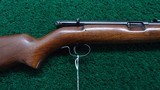 VERY NICE TUBE FEED SEMI-AUTOMATIC WINCHESTER MODEL 74 RIFLE IN 22 LR - 1 of 18
