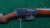FIRST YEAR WINCHESTER MODEL 1907 SEMI-AUTOMATIC RIFLE IN 351 WSL - 1 of 20