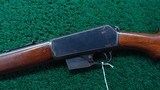FIRST YEAR WINCHESTER MODEL 1907 SEMI-AUTOMATIC RIFLE IN 351 WSL - 2 of 20