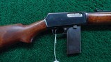 WINCHESTER MODEL 07 SEMI-AUTOMATIC RIFLE - 1 of 21