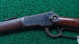 UNTOUCHED BARN FIND WINCHESTER MODEL 1892 SADDLE RING CARBINE IN 32 WCF - 2 of 22