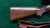 WINCHESTER MODEL 52B SPORTER BOLT ACTI0N RIFLE IN 22 LONG R. - 22 of 24