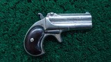 REMINGTON OVER/UNDER DERRINGER IN CALIBER 41 RF - 1 of 8