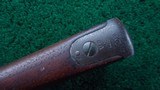 U.S. SPRINGFIELD MODEL 1884 TRAPDOOR RIFLE WITH ROD BAYONET - 20 of 25