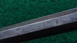 VERY ATTRACTIVE WINCHESTER THIRD MODEL 1866 RIFLE - 6 of 19