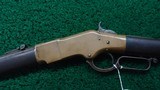VERY ATTRACTIVE WINCHESTER THIRD MODEL 1866 RIFLE - 2 of 19