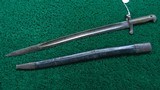 *Sale Pending* - VERY RARE SHARPS MODEL 1853 MUSKET SABER BAYONET - 2 of 14