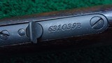 *Sale Pending* - WINCHESTER MODEL 1873 CARBINE WITH SPECIAL ORDER RIFLE BUTT AND FACTORY LETTER IN 44 WCF - 13 of 20