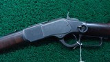 *Sale Pending* - WINCHESTER MODEL 1873 CARBINE WITH SPECIAL ORDER RIFLE BUTT AND FACTORY LETTER IN 44 WCF - 2 of 20