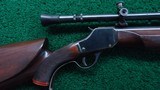 *Sale Pending* - CUSTOMIZED WINCHESTER MODEL 1885 RIFLE IN CALIBER 22 HORNET - 1 of 25