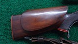*Sale Pending* - CUSTOMIZED WINCHESTER MODEL 1885 RIFLE IN CALIBER 22 HORNET - 21 of 25