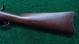 EXCELLENT U.S. SPRINGFIELD MODEL 1884 TRAPDOOR RIFLE WITH BAYONET - 21 of 25