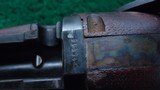 EXCELLENT U.S. SPRINGFIELD MODEL 1884 TRAPDOOR RIFLE WITH BAYONET - 19 of 25