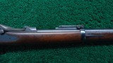 EXCELLENT U.S. SPRINGFIELD MODEL 1884 TRAPDOOR RIFLE WITH BAYONET - 5 of 25