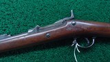 EXCELLENT U.S. SPRINGFIELD MODEL 1884 TRAPDOOR RIFLE WITH BAYONET - 2 of 25