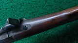 EXCELLENT U.S. SPRINGFIELD MODEL 1884 TRAPDOOR RIFLE WITH BAYONET - 9 of 25