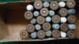 VINTAGE WINCHESTER 38 WCF GREEN BOX OF CARTRIDGES - 8 of 8