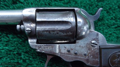 RARE COLT MODEL 1877 LIGHTNING EJECTORLESS REVOLVER IN 38 COLT - Image 8 of 13