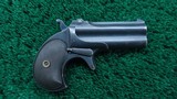 RARE ONE OF LAST PRODUCTION REMINGTON U.M.C. O/U DERRINGER - 1 of 9