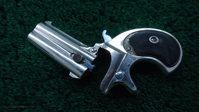 REMINGTON OVER/UNDER DERRINGER IN CALIBER 41 RF - Image 7 of 9