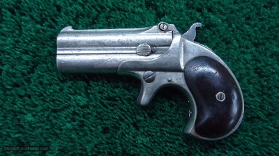 REMINGTON OVER/UNDER DERRINGER IN CALIBER 41 RF - Image 2 of 8
