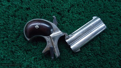 REMINGTON OVER/UNDER DERRINGER IN CALIBER 41 RF - Image 7 of 8