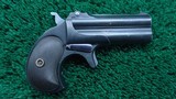 REMINGTON MODEL 95 DOUBLE DERRINGER IN .41 RF WITH ORIGINAL BOX - 1 of 12