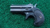 *Sale Pending* - REMINGTON MODEL 95 DOUBLE DERRINGER IN 41RF - 2 of 12
