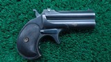 *Sale Pending* - REMINGTON MODEL 95 DOUBLE DERRINGER IN 41RF - 1 of 12