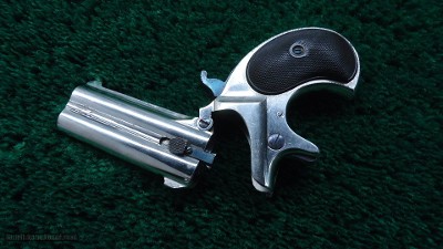 REMINGTON TYPE II OVER/UNDER DERRINGER IN CALIBER 41 RF - Image 7 of 10