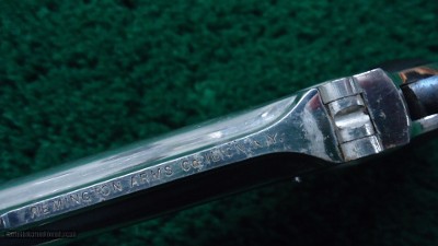 REMINGTON TYPE II OVER/UNDER DERRINGER IN CALIBER 41 RF - Image 6 of 10
