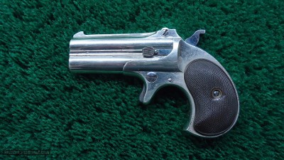 REMINGTON TYPE II OVER/UNDER DERRINGER IN CALIBER 41 RF - Image 2 of 10